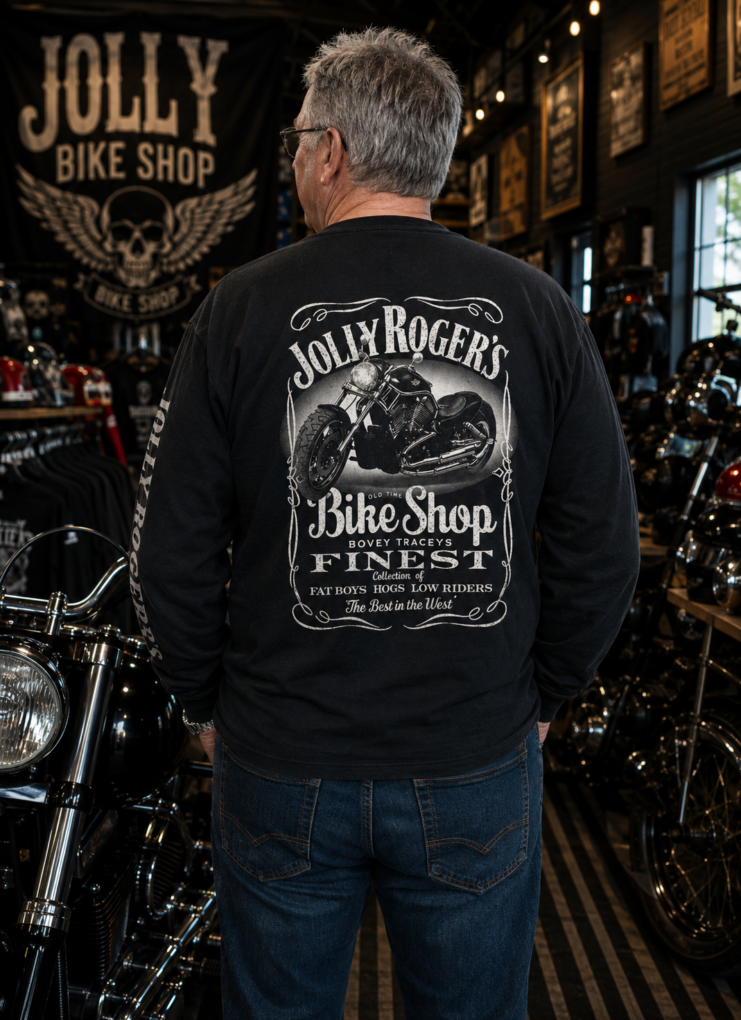 'JOLLY PIRATE BIKER' SWEATSHIRT | BSM-SS002 - Image 2