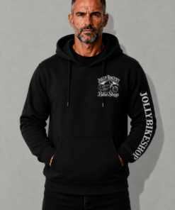'JOLLY CLASSIC' HOODIE -logo on left breast, back & name on sleeve | BSM-HOOD003