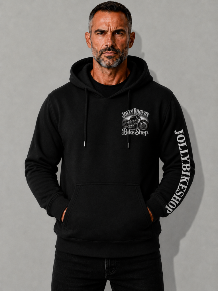 'JOLLY CLASSIC' HOODIE -logo on left breast, back & name on sleeve | BSM-HOOD003
