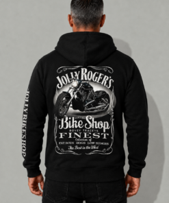 Alternative view of 'JOLLY CLASSIC' ZOODIE - logo on left breast, back and sleeve | BSM-ZOOD003