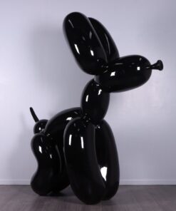 Black Balloon Dog 7ft | JR 220117