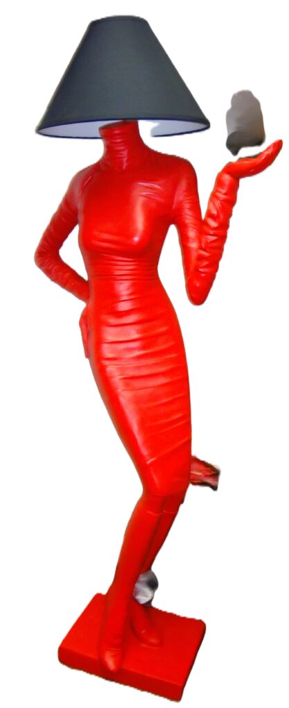 Red Lady Lamp 4ft | JR 5054