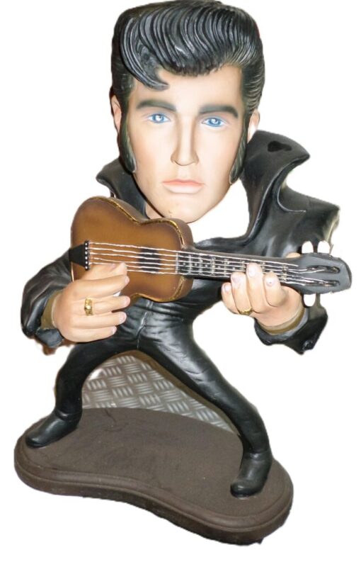 ROCK AND ROLL SINGER CARICATURE WITH GUITAR JR 3141