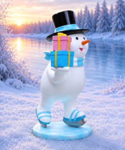 Skating Snowman - Father | JR 240238