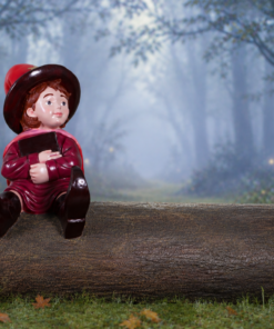 Witch on Tree Trunk | JR 230114