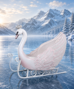 Romantic Swan Sleigh | JR 230117