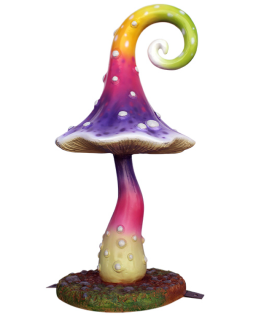 SWIRL MUSHROOM 130CM JR C-393