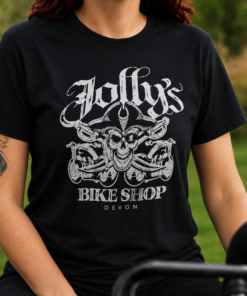NEW 'JOLLY PIRATE SKULL' T-SHIRT Large pirate skull front logo - plain back | BSM-TS020