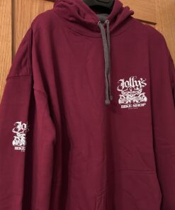 2025 'JOLLY PIRATE SKULL' HOODIE Skull on chest, sleeve and large logo on back BSM-HOOD014