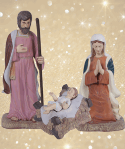 3FT NATIVITY SET - MARY, JOSEPH AND JESUS