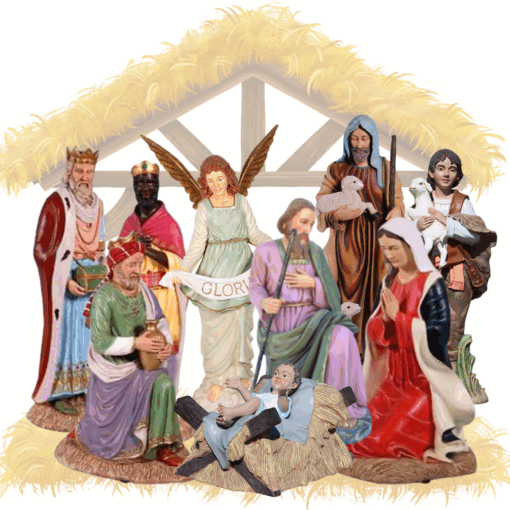 6FT NATIVITY SET JR 6FTSET