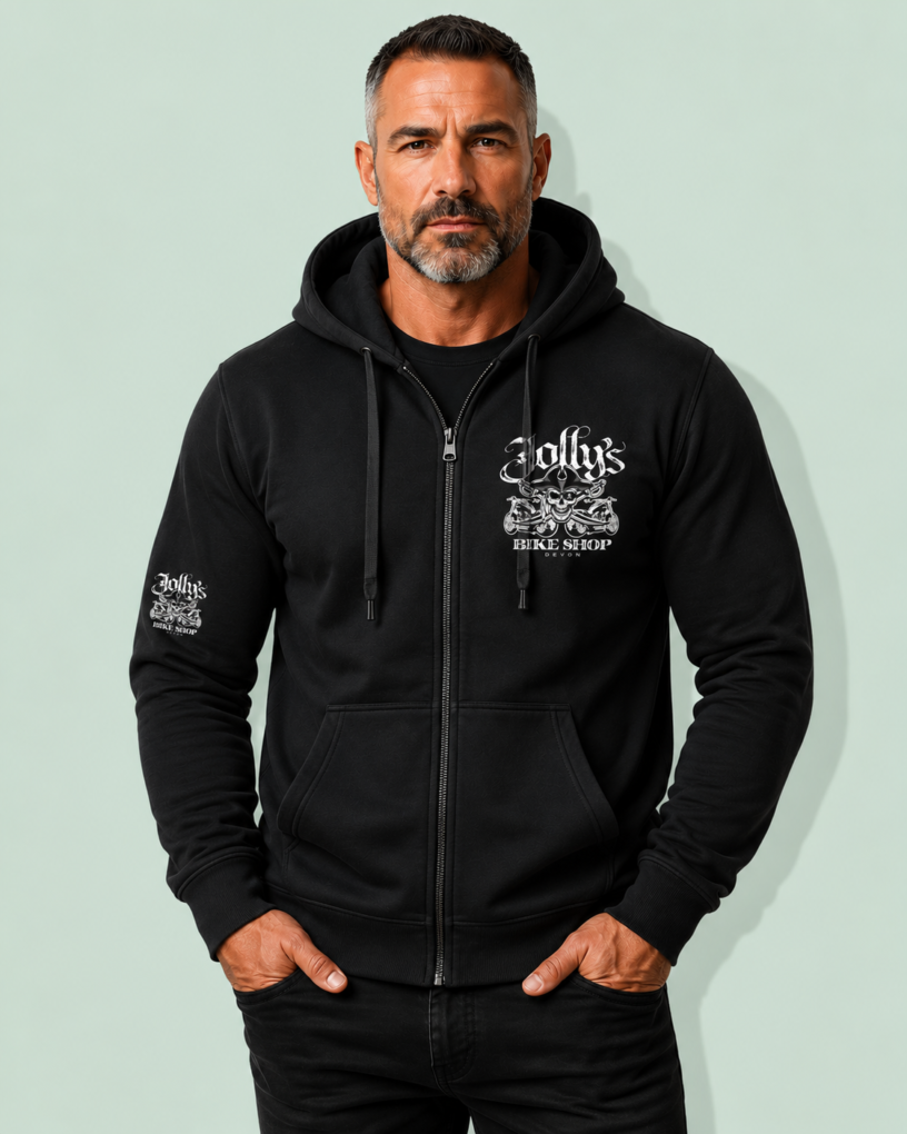 2025 'JOLLY PIRATE SKULL' ZOODIE Skull on chest, sleeve and large logo on back | BSM-ZOOD004