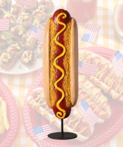 Hotdog on Stand