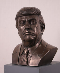 Alternative view of Donald Trump - Bronze Effect Finish | JR 250151