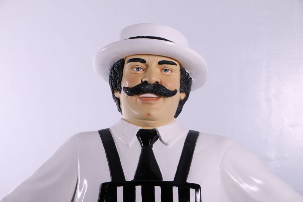 Lifesize Butcher Advertising Model
