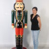 110013 green and red nutcracker king 6.5ft