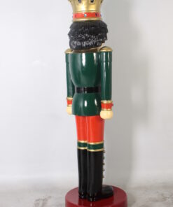 110013 green and red nutcracker king 6.5ft