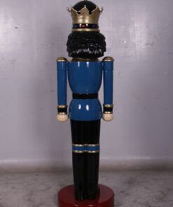 110013 blue and black nutcracker king 6.5ft