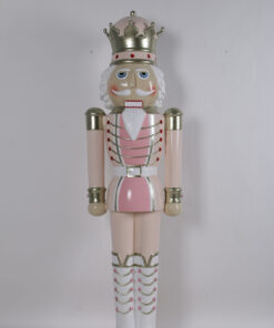 110013 pastel pink nutcracker 6.5ft