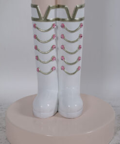 110013 pastel pink nutcracker 6.5ft