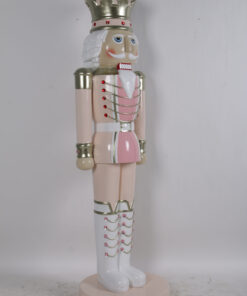 110013 pastel pink nutcracker 6.5ft