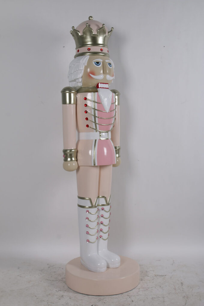 110013 pastel pink nutcracker 6.5ft