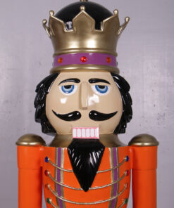 JR 110013 ORANGE AND PURPLE NUTCRACKER KING 6.5FT