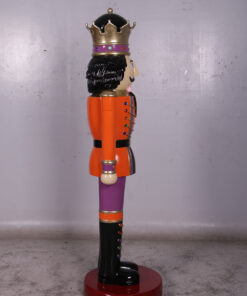 JR 110013 ORANGE AND PURPLE NUTCRACKER KING 6.5FT