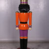 JR 110013 ORANGE AND PURPLE NUTCRACKER KING 6.5FT