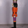 JR 110013 ORANGE AND PURPLE NUTCRACKER KING 6.5FT