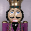 110013 purple and green nutcracker king 6.5ft