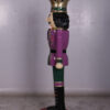 110013 purple and green nutcracker king 6.5ft