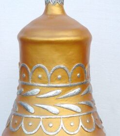 Alternative view of Small - Christmas Bell - Gold and Silver | JR 1189