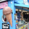 Hanging Soft Scoop Ice cream advertising model