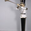 Toy Solider with Trumpet - White, Gold and Black - 9ft | JR 140008