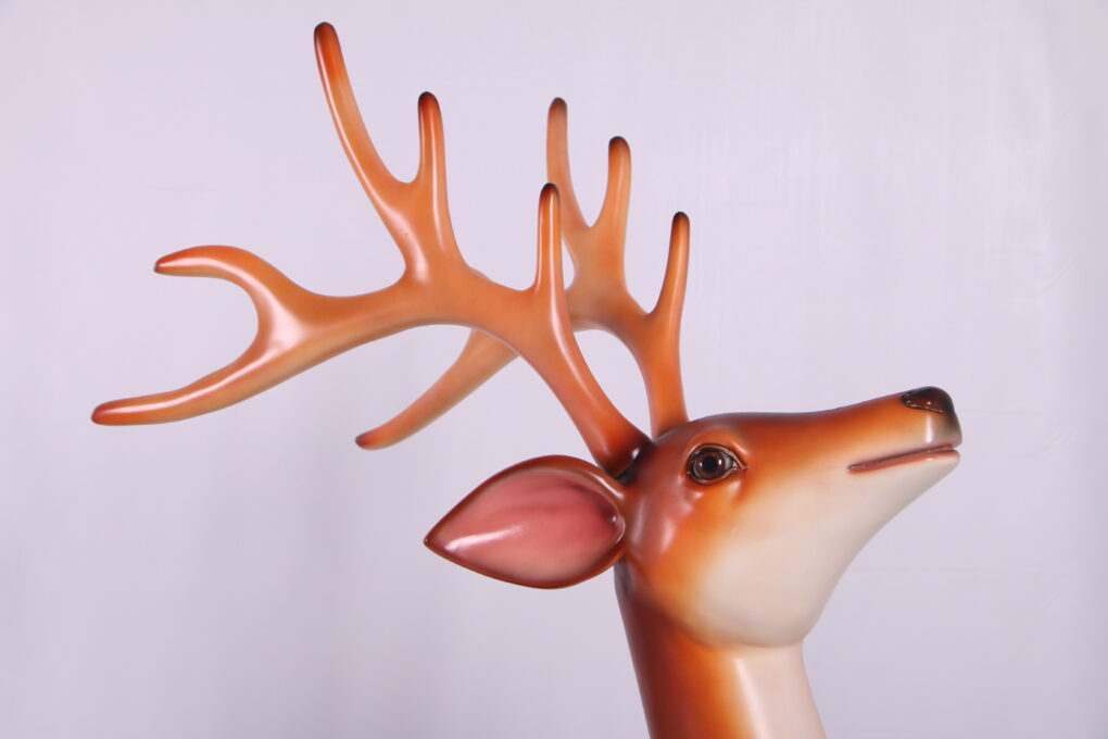 Standing Reindeer - Painted | JR 140091 - Image 3