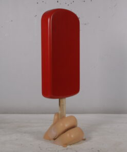 Strawberry Ice Cream Lolly - on Base | JR 180230