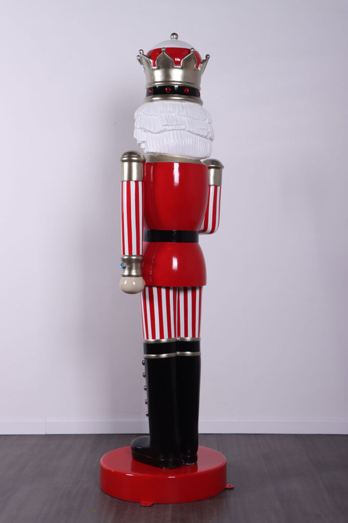 Nutcracker King with Candy Cane - 6.5ft | JR 210111 - Image 5
