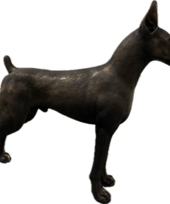 Doberman Dog - Standing - Bronze Effect Finish | JR 240189