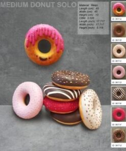 Alternative view of Medium Solo Donut - Choco Nut | JR 3617