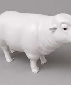 Merino Sheep - Head Up  - Paintable Primer Finish | JR 080069