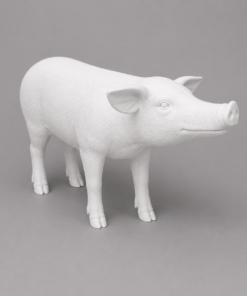 Pig 100cm - Paintable Primer Finish | JR 140083