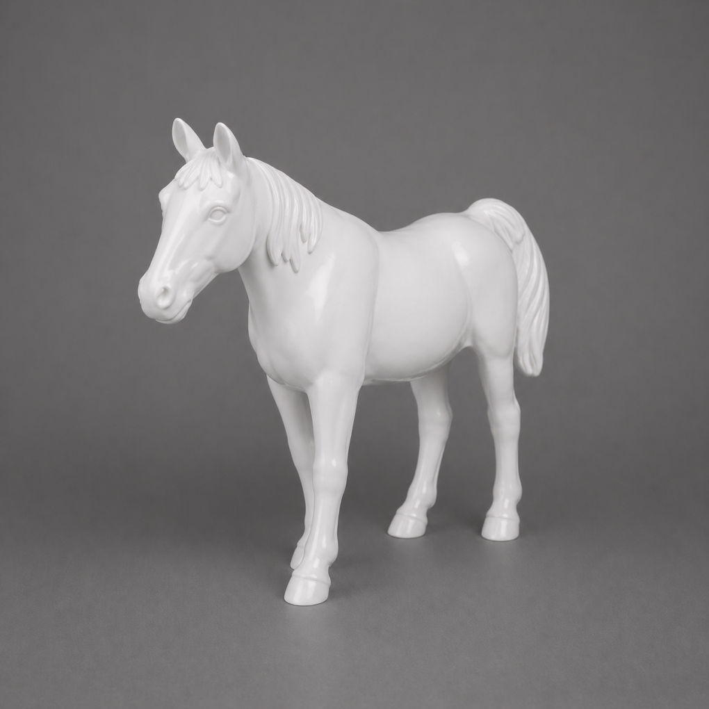 Small Horse - Paintable Primer Finish | JR 100011