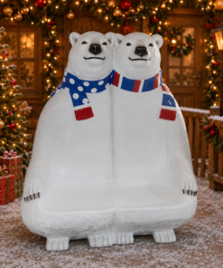Polar Bears Bench - Red, Blue and White Scarf | JR 170160