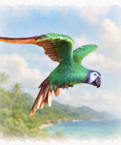 Flying Green Parrot | JR R-035