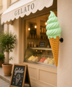 Pistachio - Ice Cream Twist - 3ft Hanging | JR 230174