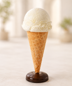 Vanilla - Soft Scoop Ice Cream -Standing 3ft | JR 130017