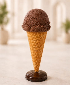 Chocolate - Soft Scoop Ice Cream -Standing 3ft | JR 130017