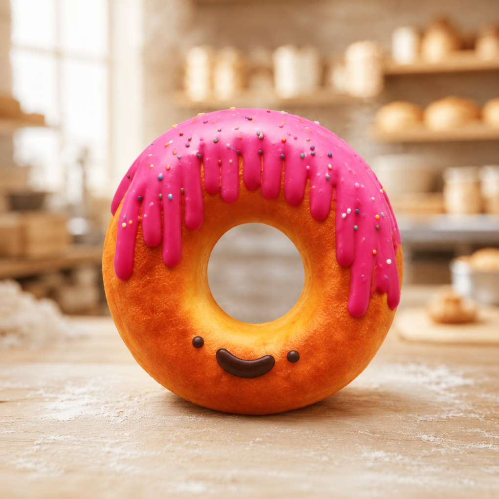 Medium Solo Donut - Pink Whip | JR 3617