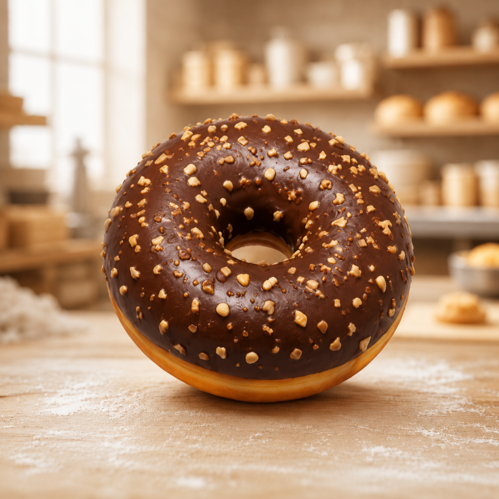 Medium Solo Donut - Choco Nut | JR 3617